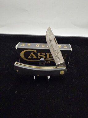 Case xx Knives Sodbuster Jr. Black Synthetic Handle Pocket Knife Stainless 00095